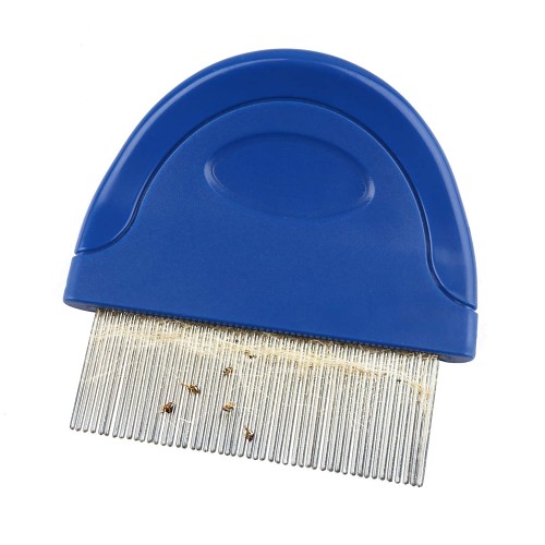 Use a flea comb