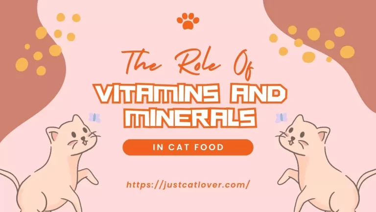 Role of Vitamins and Minerals in Cat Food