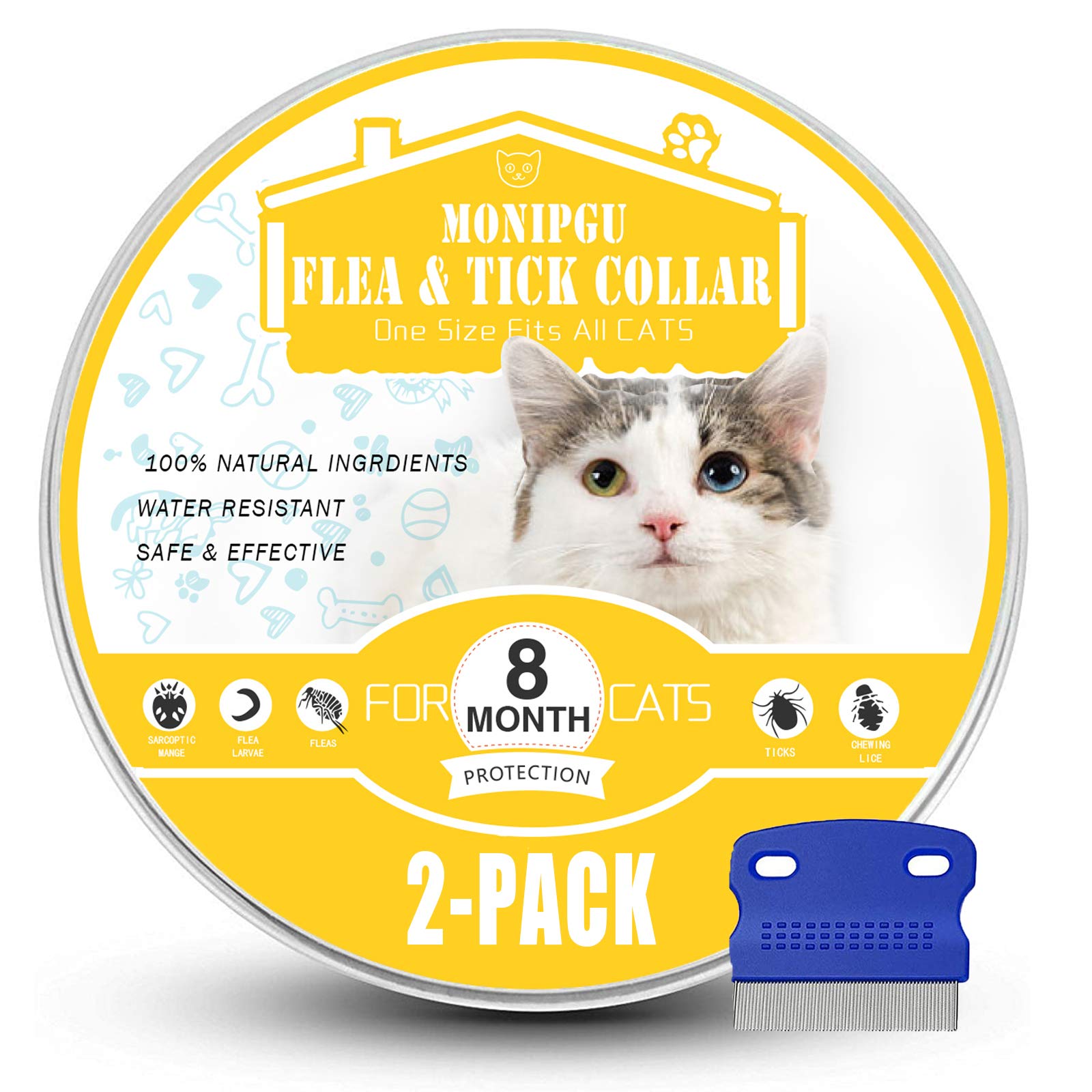 Fur Sweep Flea Collar For Cats 5 Best Cat Flea Collars To Destroy Fleas in 2024 (Safe for Kittens)