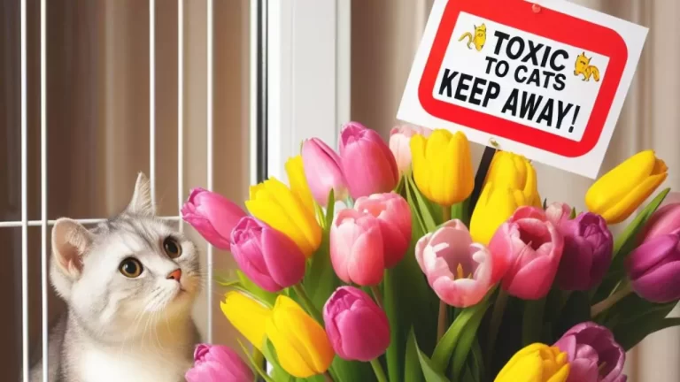 Are Tulips Toxic To Cats